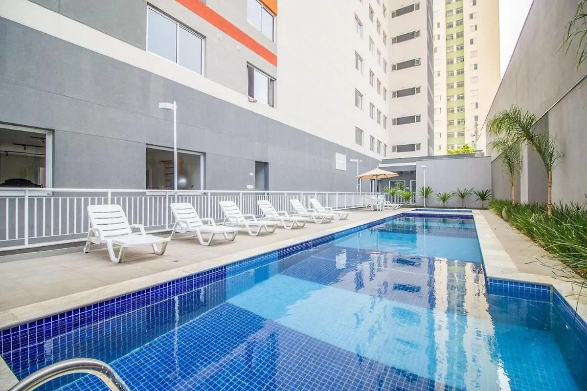 Espacoso II Apartamento Com Piscina - Metro Bras São Paulo 0*,  Brasil