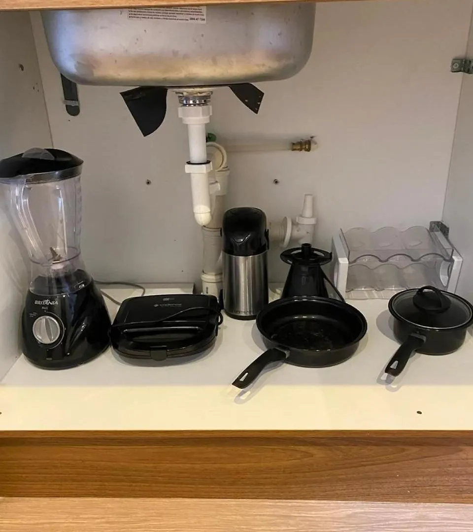 Espacoso II Apartamento Com Piscina - Metro Bras São Paulo