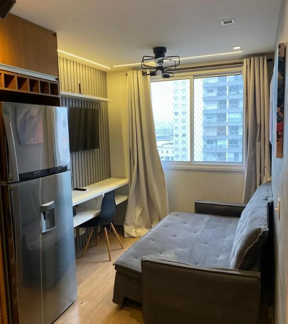 Espacoso II Apartamento Com Piscina - Metro Bras São Paulo